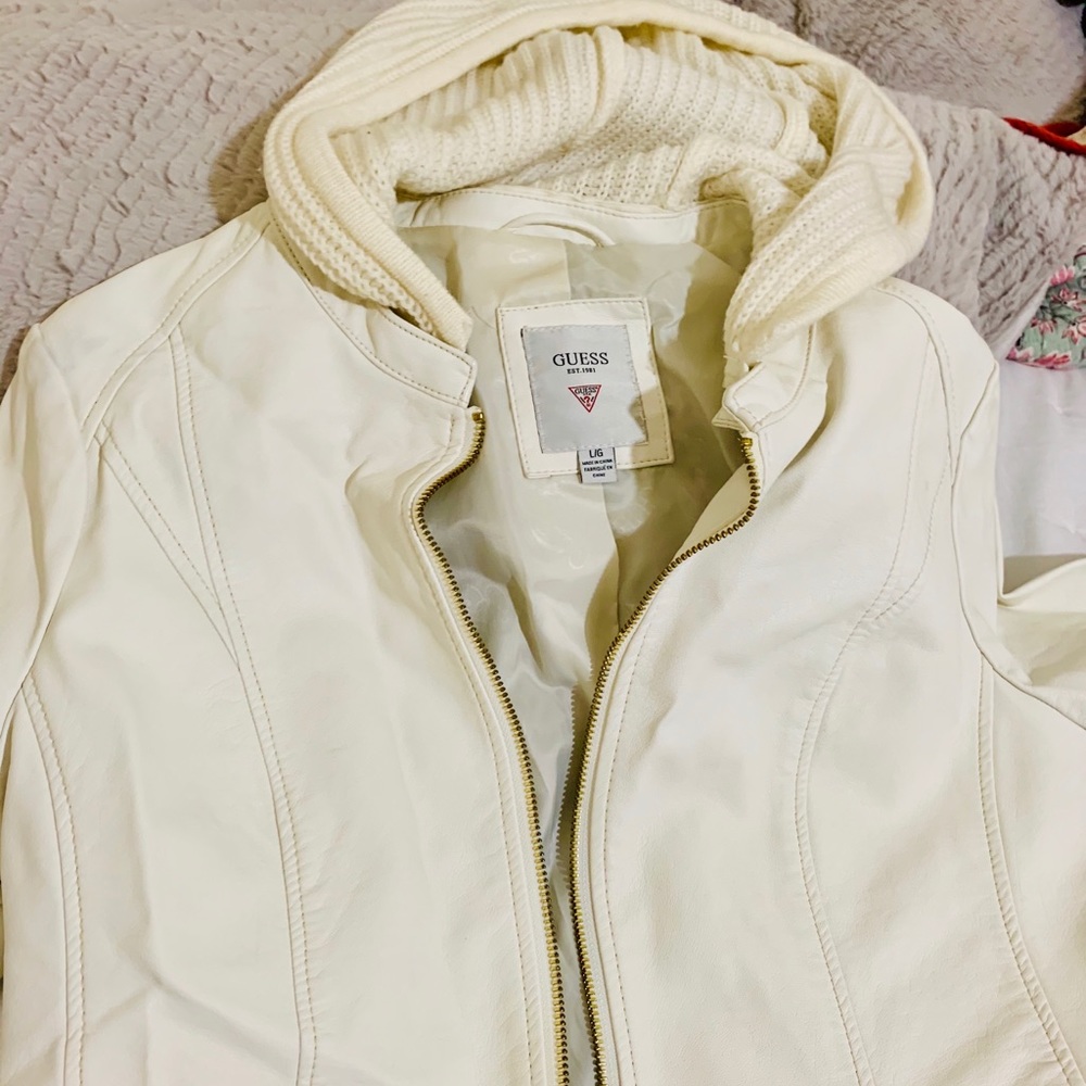 Guess leather jacket